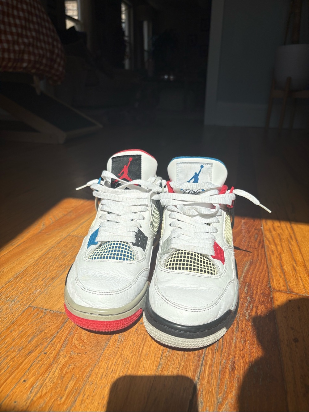 Jordan 4 “what the” Sz 10.5